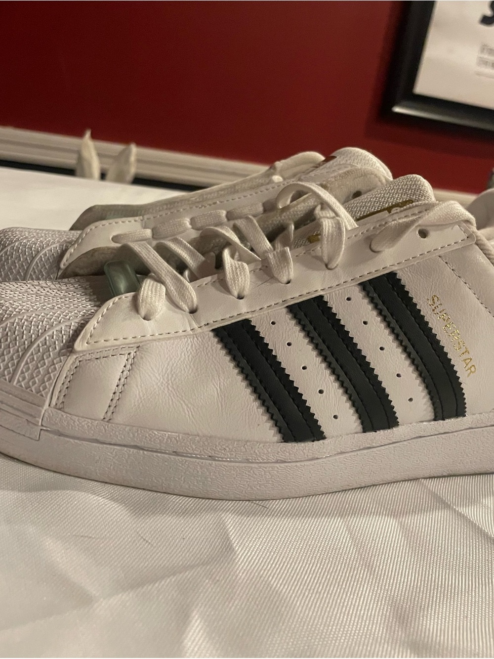 Adidas Superstars size 10 1/2